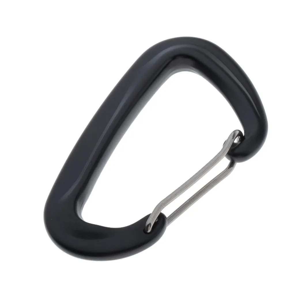 12KN/5KN 7075 Aluminum Carabiner Hooks Clip for Outdoor Camping Fishing