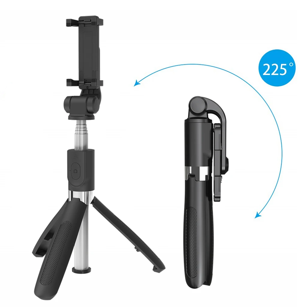 Mini 3 In 1 Selfie Stick Tripod With Bluetooth Remote Shutter Extendable Selfie Tripod Cell Phones Tripod Stand Universal