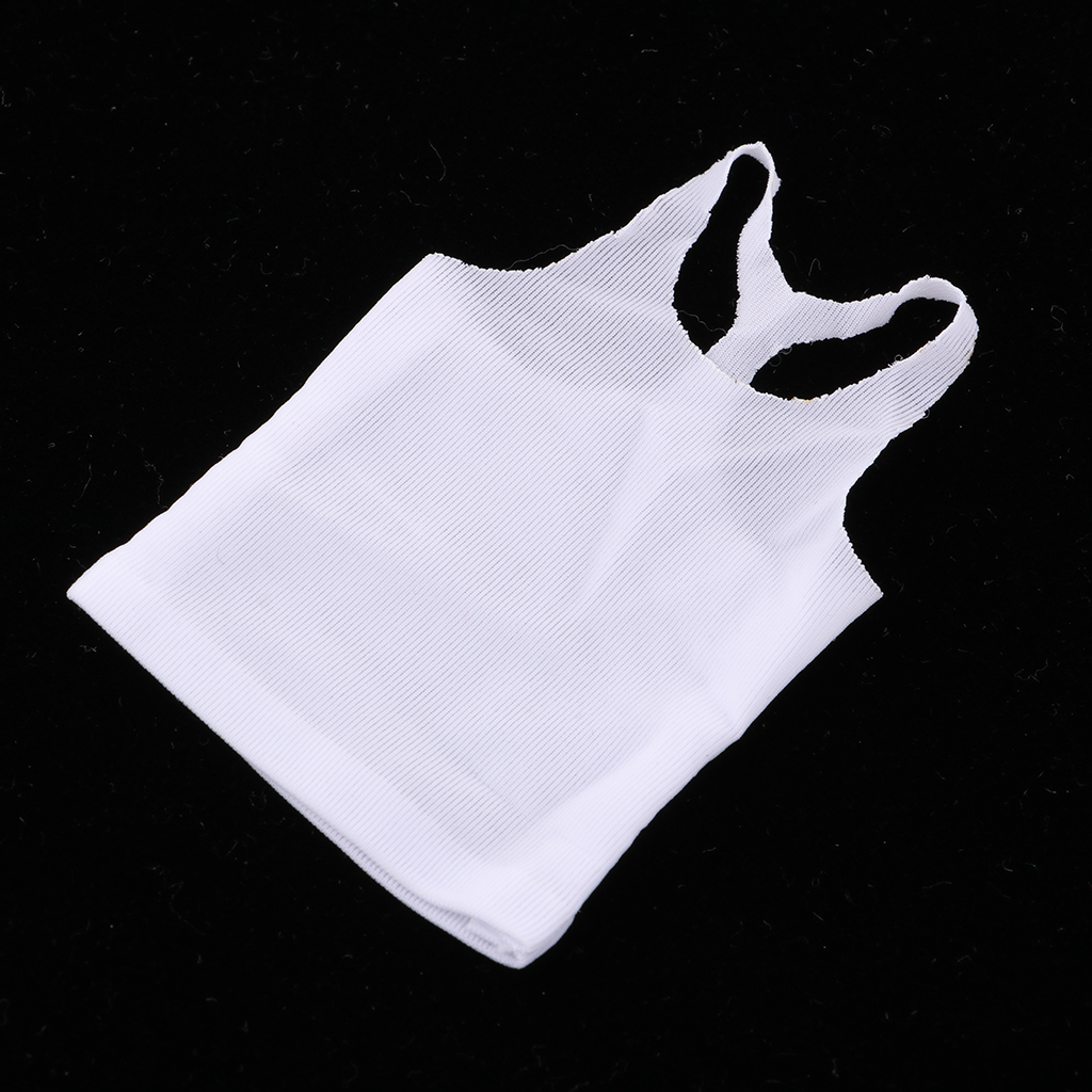 1/6 Scale Female Slim Vest  for 12'' Hot Toys Phicen Kumik Action Figures Accessories Clothings