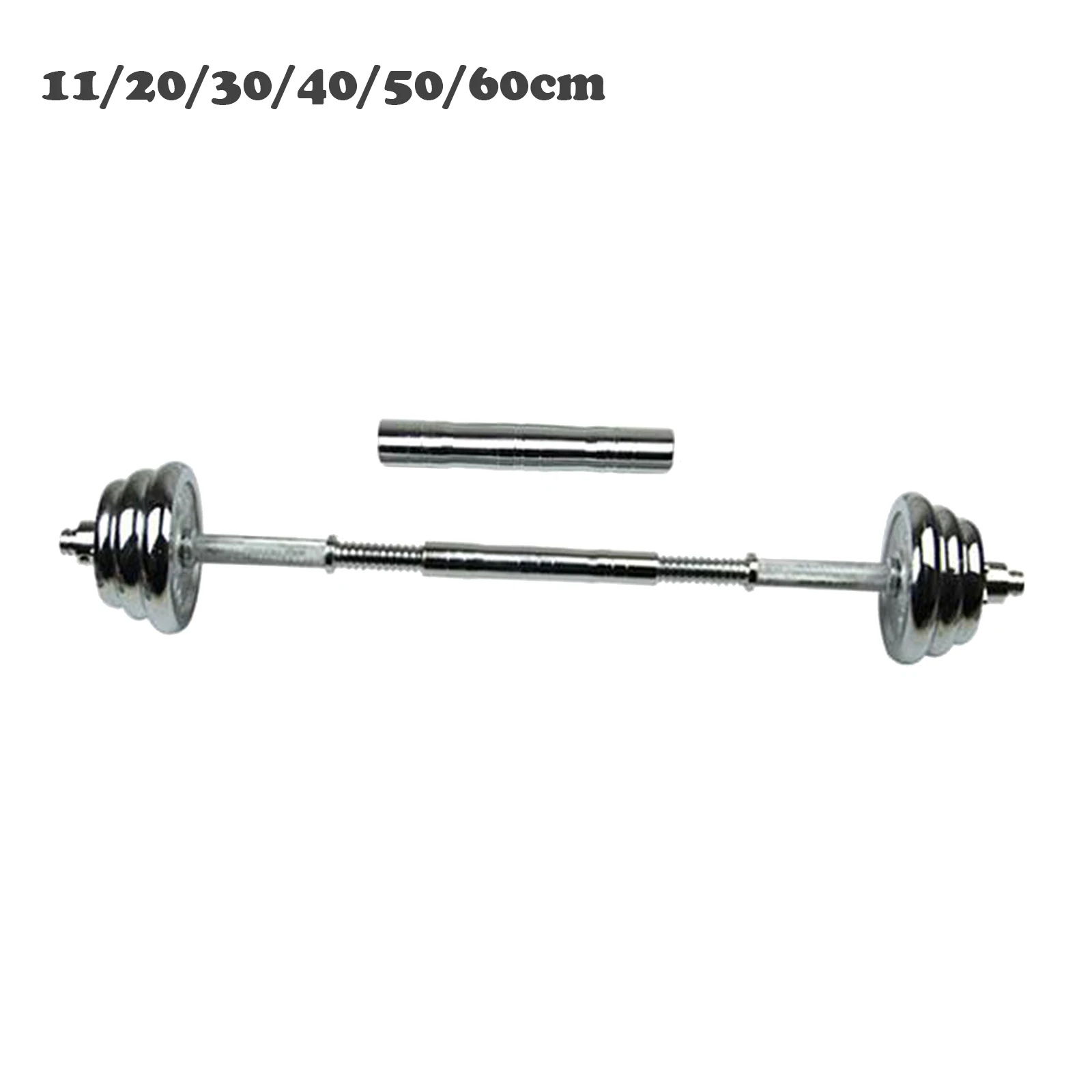 Solid Barbell Connector Bar, Dumbbell Converts to Barbell Connecting Rod Extender Extension Bar Joiner Accessories