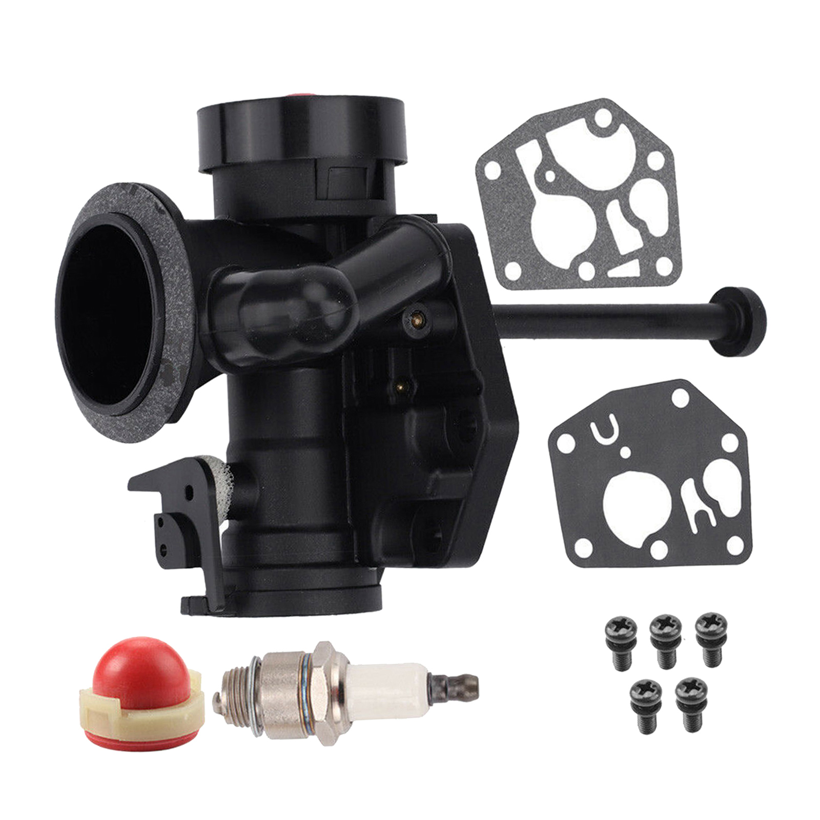 Garden Carb Carburetor Set For   497619 498809 498809A Gas Tank Mower 3-4.5HP carburetor cab part