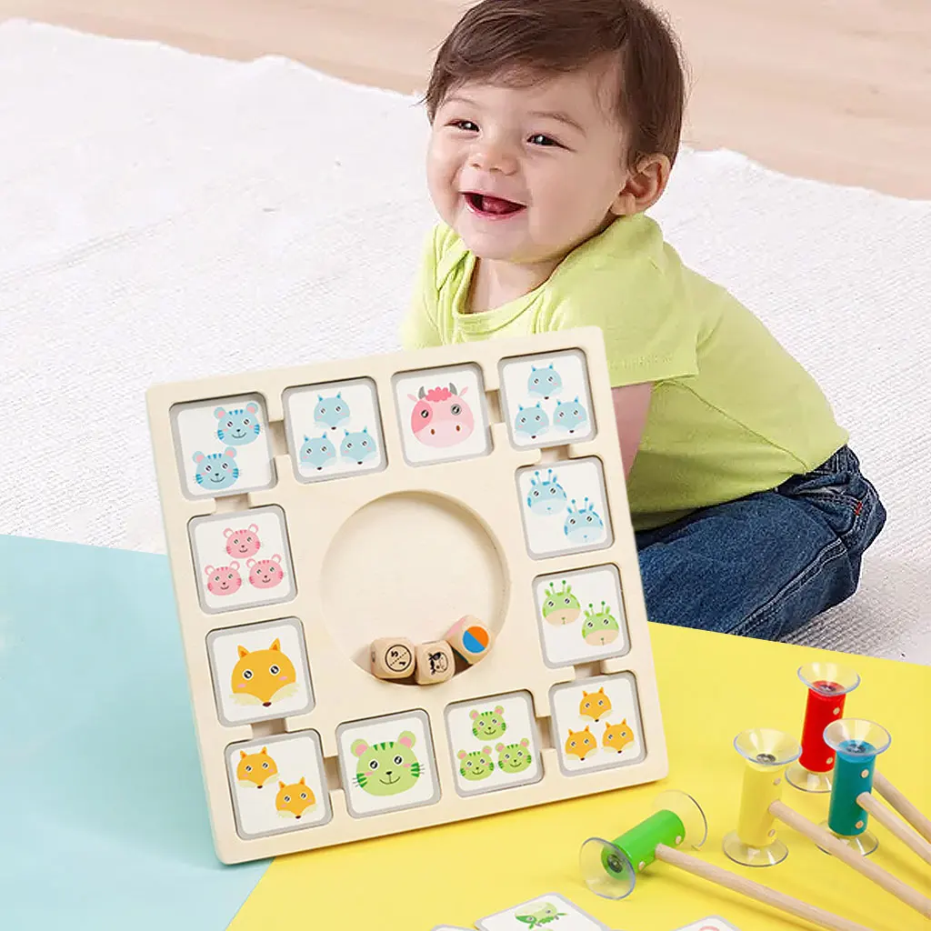 Toy Wooden Parent-child Board Game Cultivate Logical Thinking Development