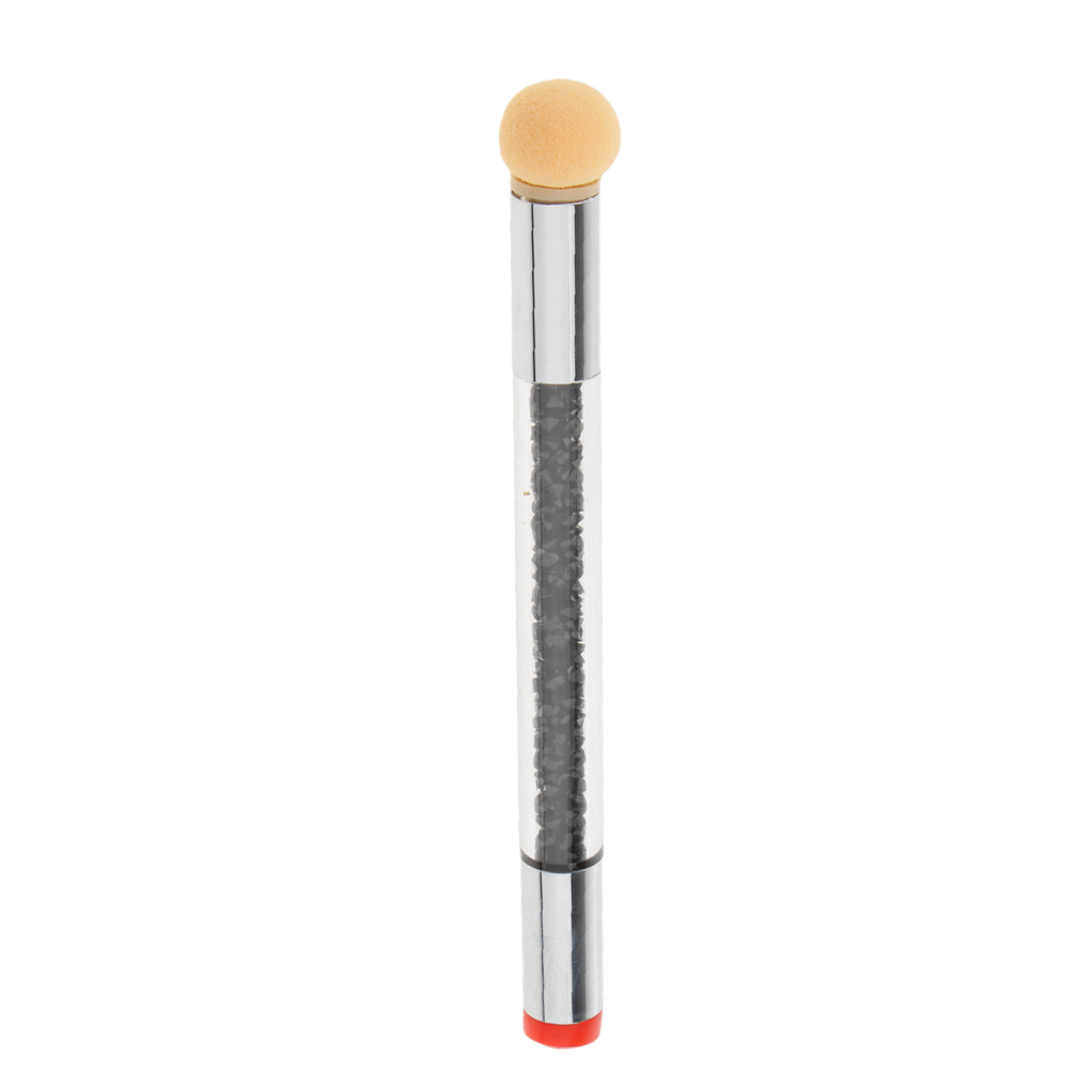 Dual Ended Nail Art Sponge Silicone Head Stamper Brush Paint Dotting Gradient Blooming UV Gel Pen
