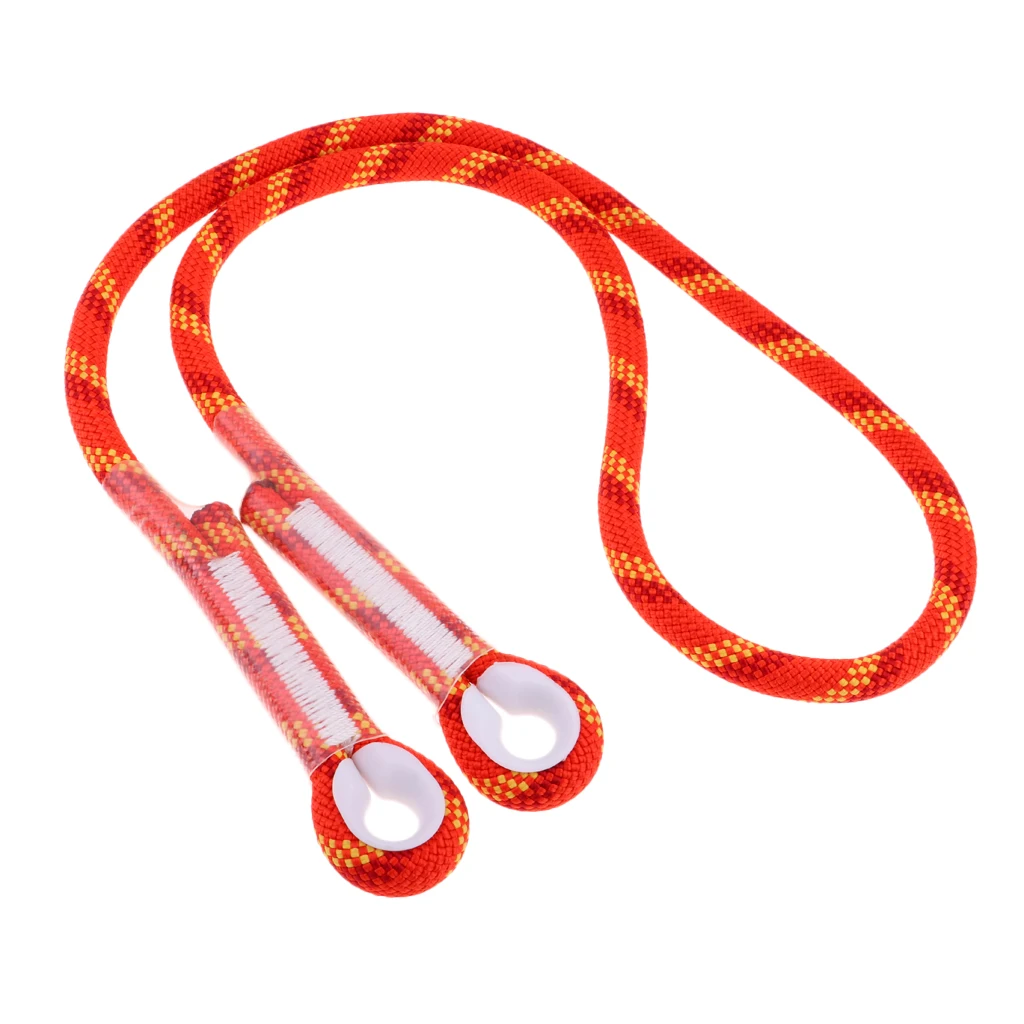 10.5mm Rock Climbing Knotted Pre-sewn Eye-to-Eye Prusik Loop Cord Rope