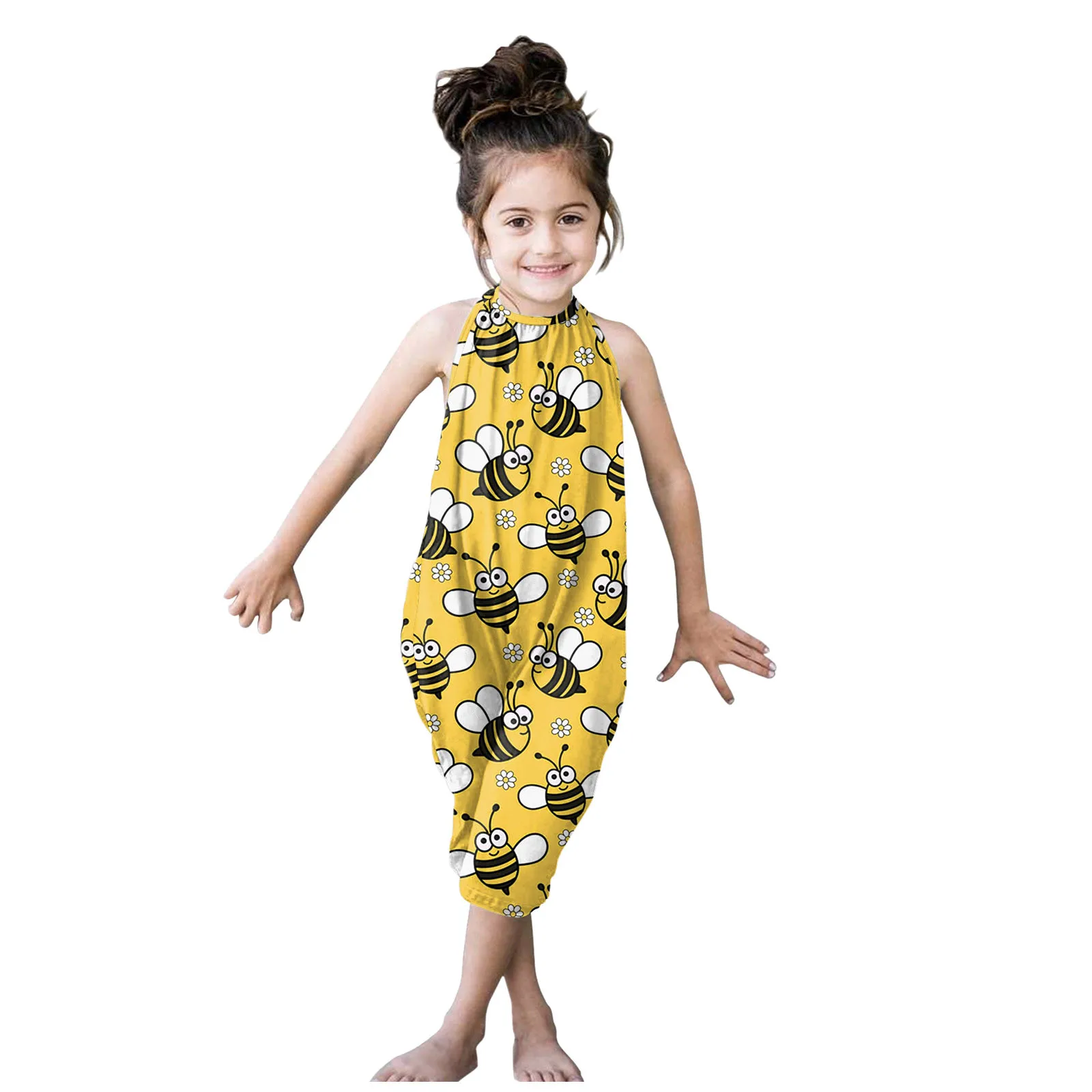 NWT Gymboree Floral Bee Flower Print Romper One Piece Baby Toddler Girl 