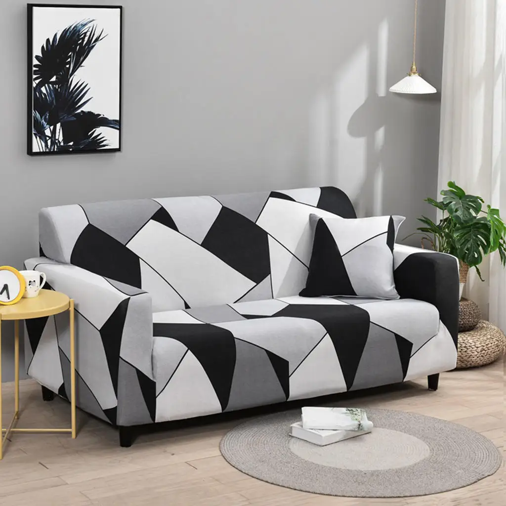 Pillowcase Elastic 1-4 Seaters Slipcover for Office Decor Sitting Room Home Decor