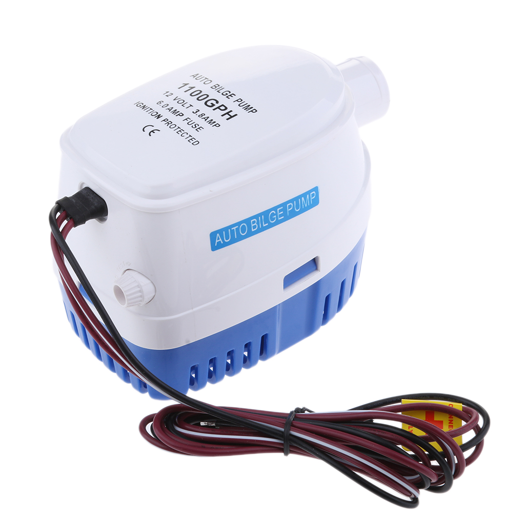 Boat Marine Accessories 12v 1100GPH Automatic Bilge Pump Bilge