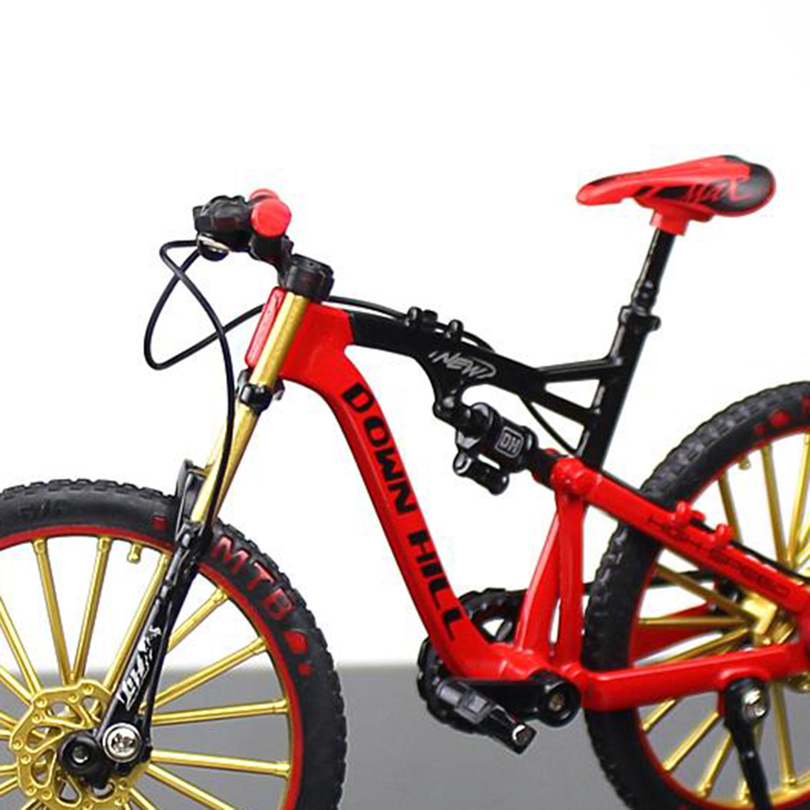 Bicycle Model Kids Bike Toy Mountain Bike Mountain Bike Collection Red Toys & Hobbies Contemporary Manufacture
