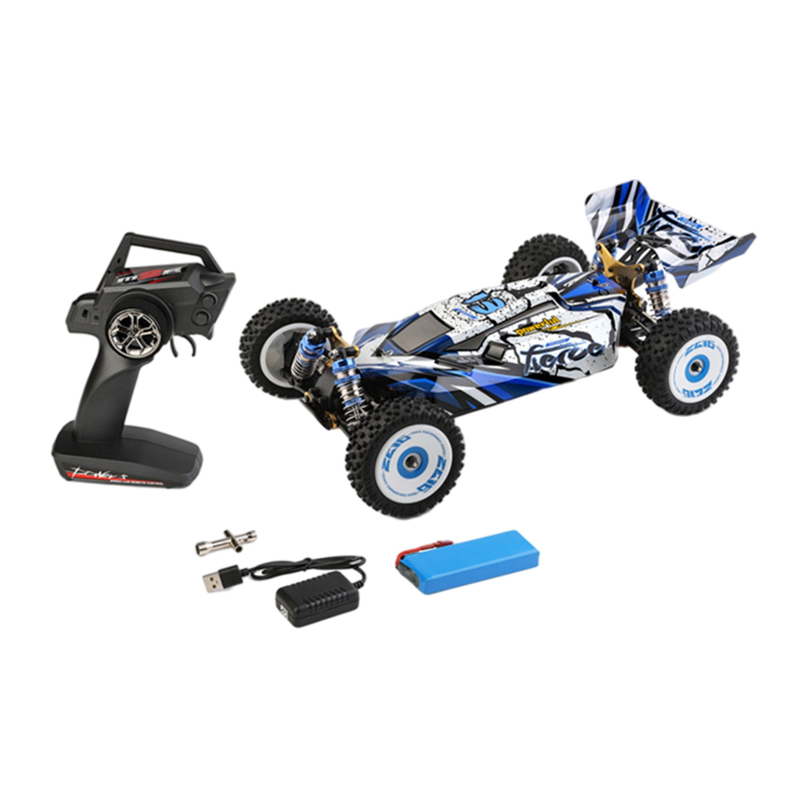 Wltoys 124017 1/12 RC Buggy Off-Road Machine Model,70km/H RC Car Vehicles,4WD 2.4G Car,Electric Radio Controlled Trucks