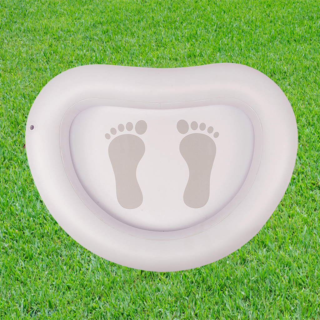 Inflatable Pool Foot Bath Tray Foot Soaking Tub - Pedicure Foot Soak Outdoor Swimming Pool Foot Bath Trays