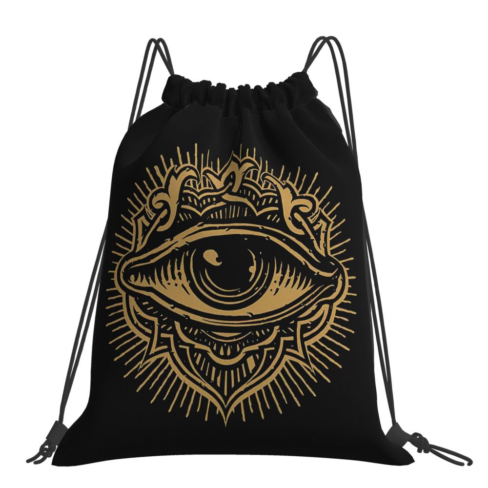 Vikings Raven Odin Valknut Celtic Design Drawstring Bags