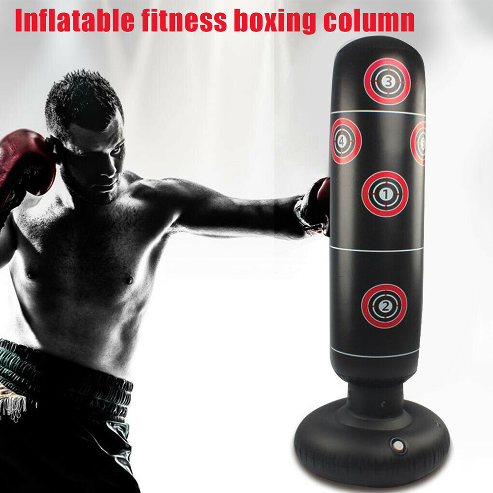 inflatable ninja punching bag