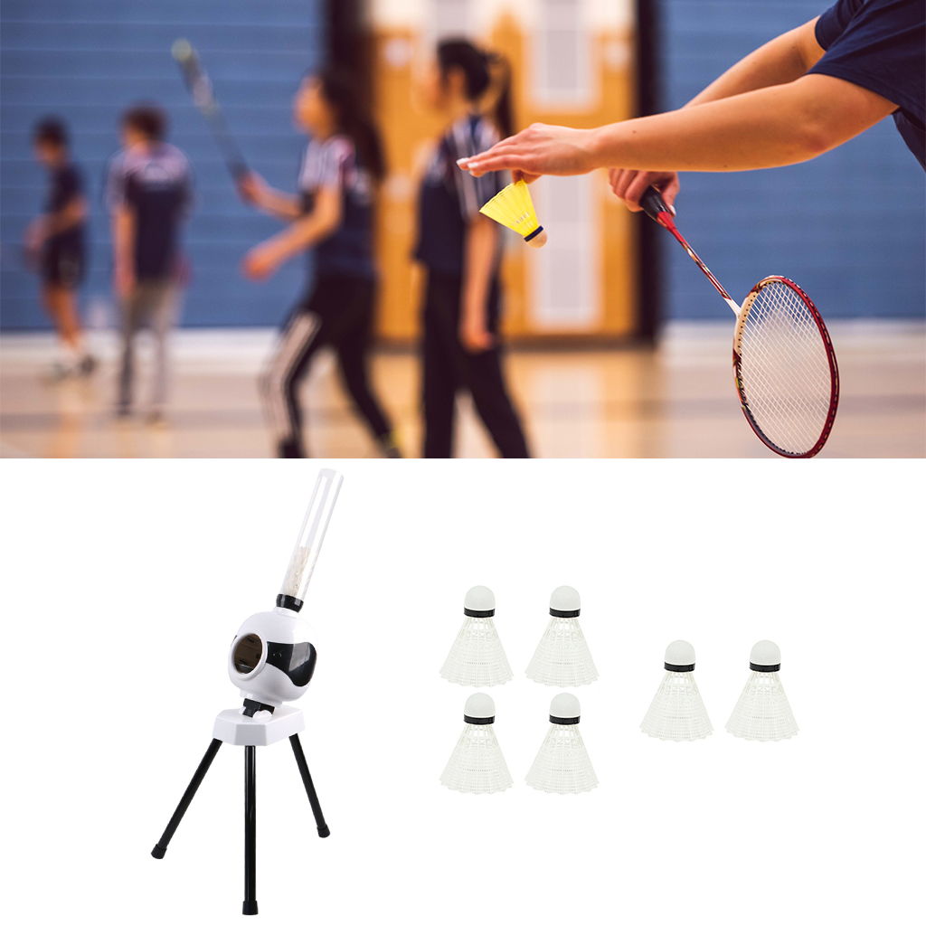 Professional Automatic Badminton Serve Robot Machine Badminton Force Exercises Badminton Training Machine