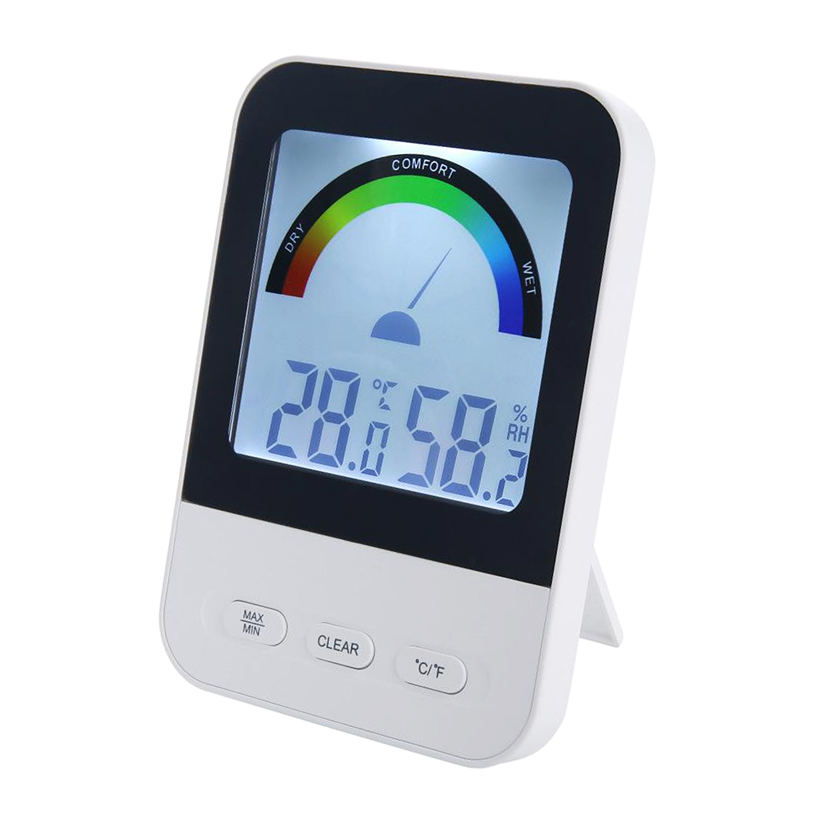 Mini Digital Indoor Thermometer Hygrometer Home Travel Temp Humidity Gauge