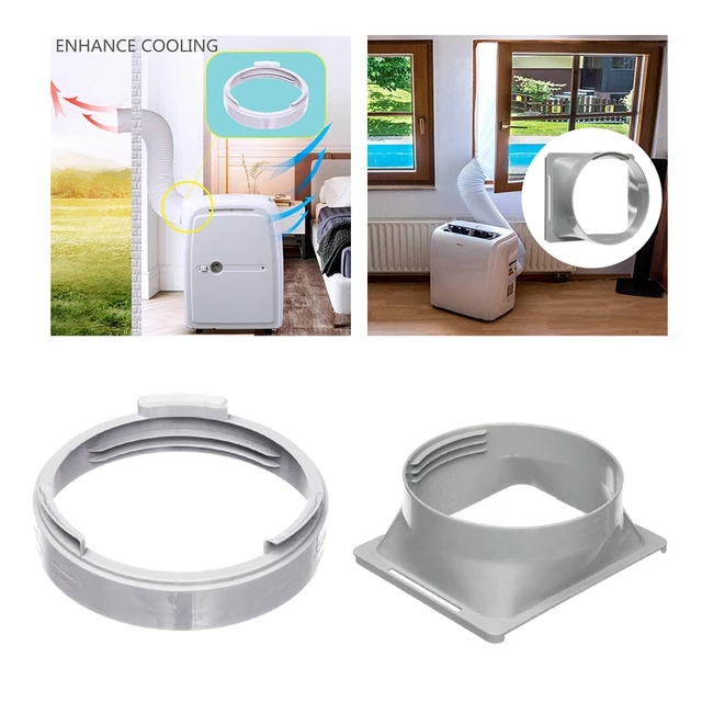5.9 inch/6 inch Portable Air Conditioner Exhaust Hose Coupler Adapter Tube  Connector for Mobile air Conditioning - AliExpress
