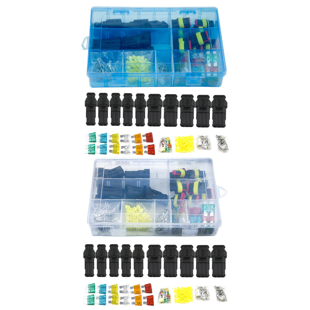 Waterproof Wiring Connector 1 Set Terminal Fit for Quad Bike Scooter Boats Caravan