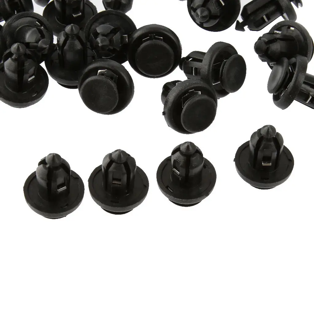 30x Push-Type Bumper Retrainer Clips Fasteners 91506-S9A-003 for Acura for Honda 
