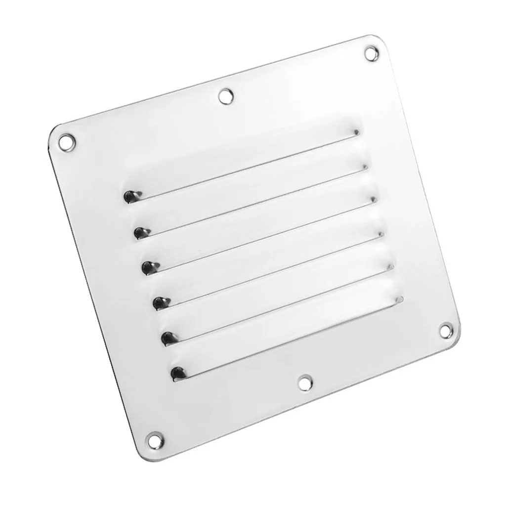 127x115x4mm Square Stainless Steel Air Vent Grille Covers Mental Ventilation