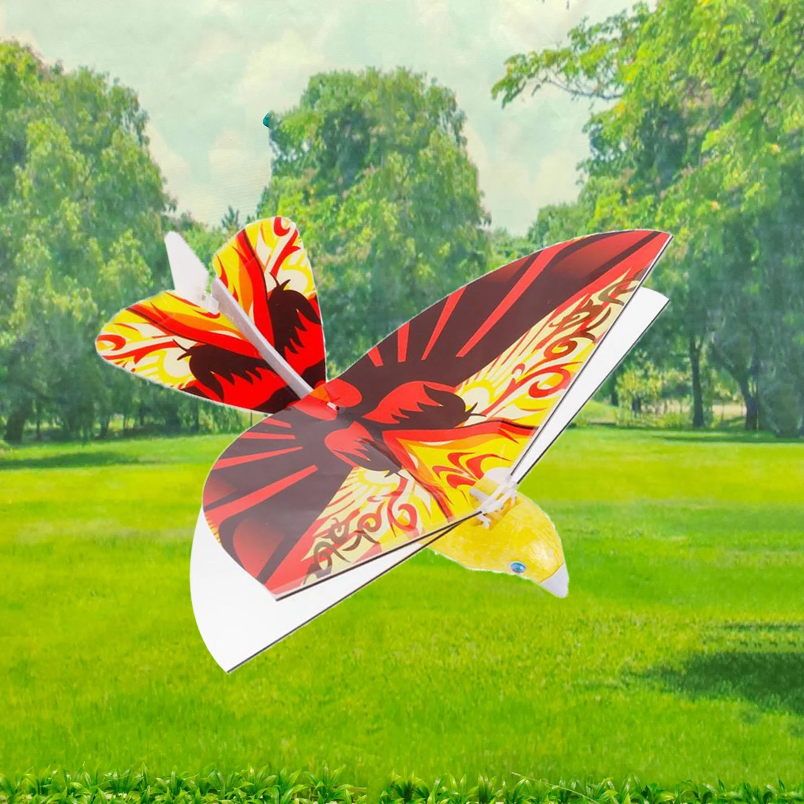 2.4G Electric Eagle Remote Control Bionic Bird Flying Wing Flapping Simulation Bird Toy Gift For Children Kids