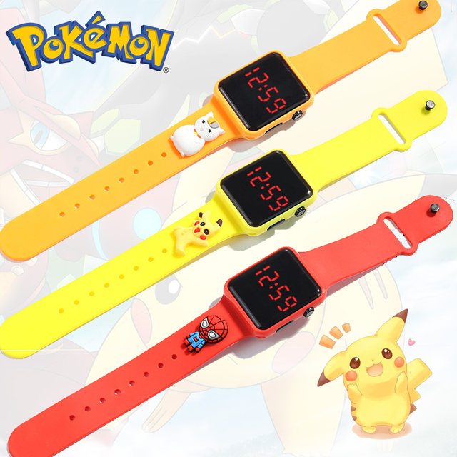 Reloj Pokemon Para Hombre Pok9025 Movimiento De Cuarzo