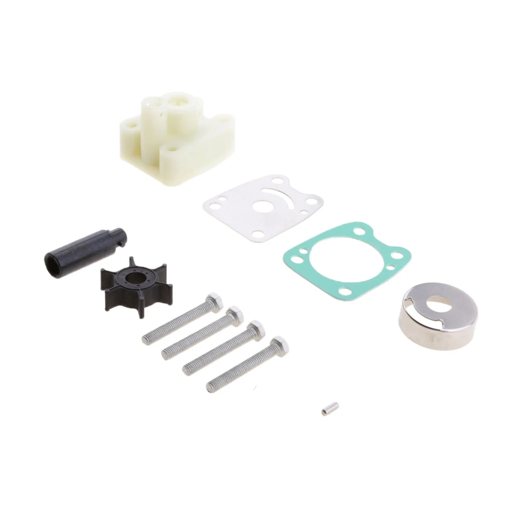 1 Set Boat Water Pump Impeller Repair Kits For Yamaha 4A & 5C 2-Stroke Outboard Replace 6E0-W0078-A2 Boat Accessories Marine