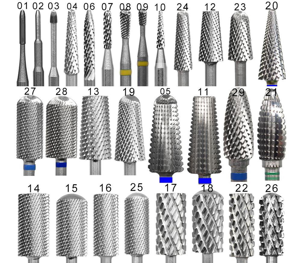 Best of NAILTOOLS Many Sales Promotion Type Carbide Tungsten Barrel Stable Shank Accessories Cutter Pedicure Nail Milling Drill Bits Reviews & Tips