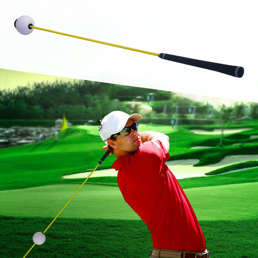 100cm Golf Practice Swing Aid Tool Beginners Auxiliary Training Equipment Swing Exercise Stick Indoor Outdoor Golf Equipment
