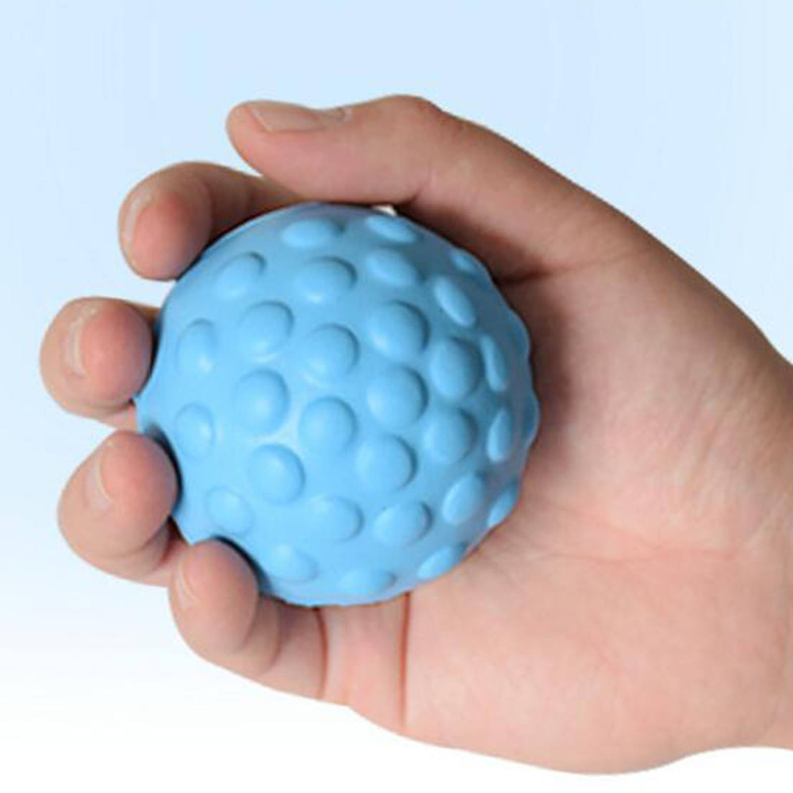 Finger Grip Ball Squeeze Strength Train Exerciser Hand Stroke Hemiplegia Recovery