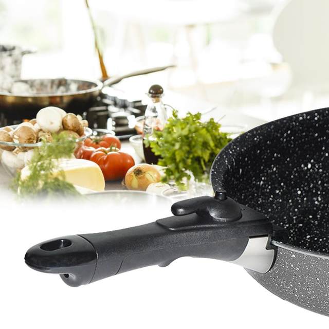 Famyfamy Pot Handle Woks Clip Handle Frying Pan Stockpot Universal Detachable Anti-scalding Removable Handle;Pot Handle Pan Stockpot Universal Detachable Anti