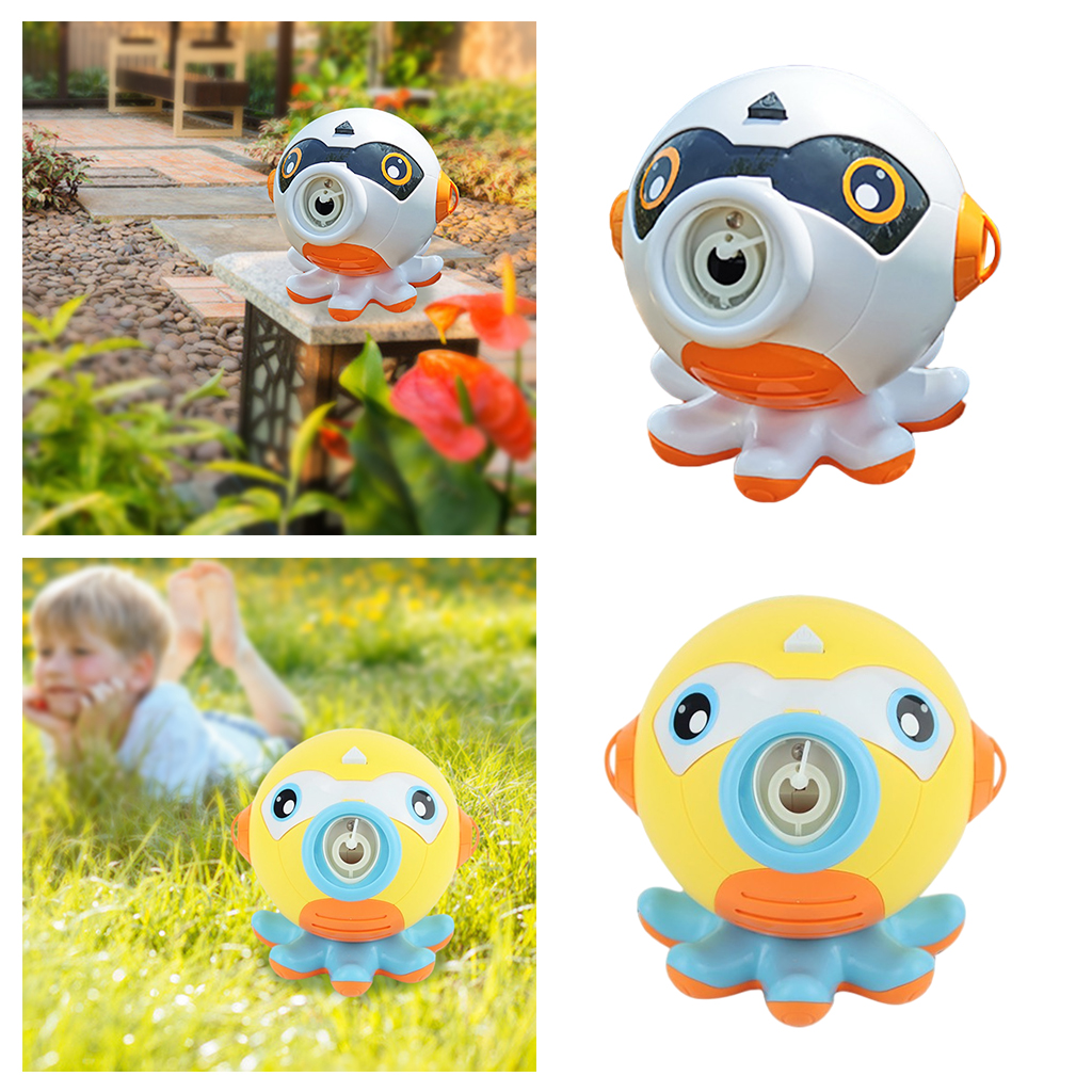 Octopus Automtic Bubble Toys Machine, Battery Powered Plastic Bubble Maker Bubble Blower for Outdoor Parties Weding Gift