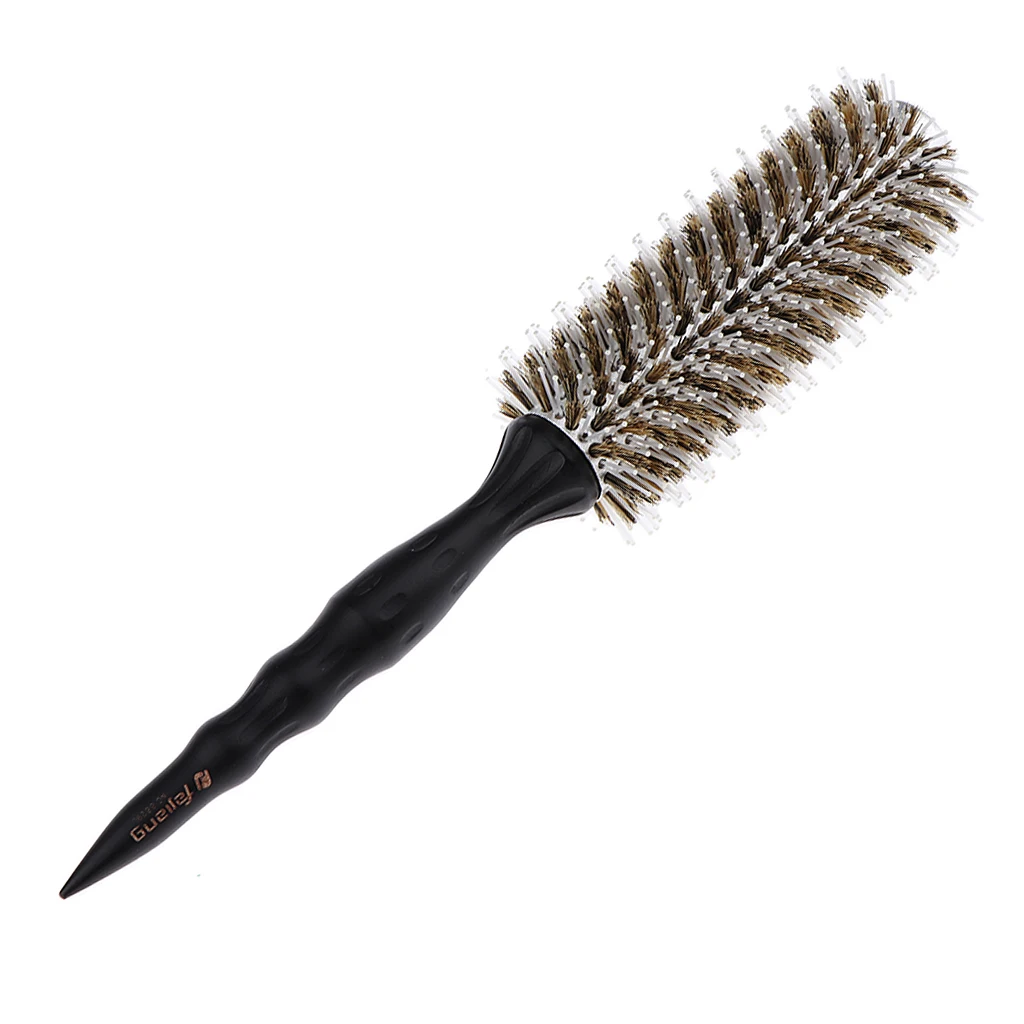 Bristle Anti-static Curly Hair Comb Hairdressing Hair Styling Round Brush