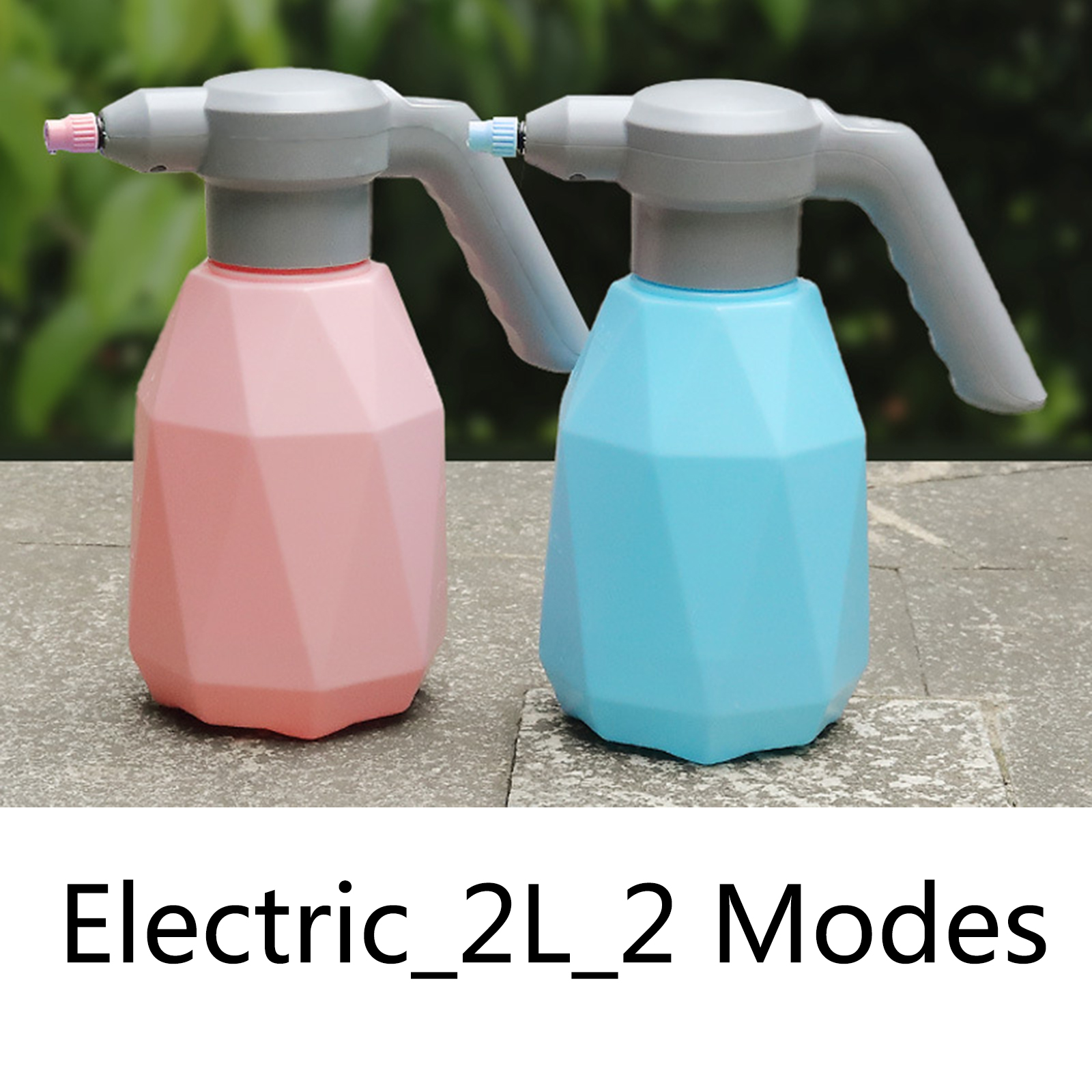 USB Electric Spray Mister Bottle 2L Plant Flower Watering Can Gardening