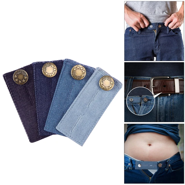 Prasacco 12 Pieces Button Extender for Pants Jeans, Waist Pant Button  Extender f - Helia Beer Co