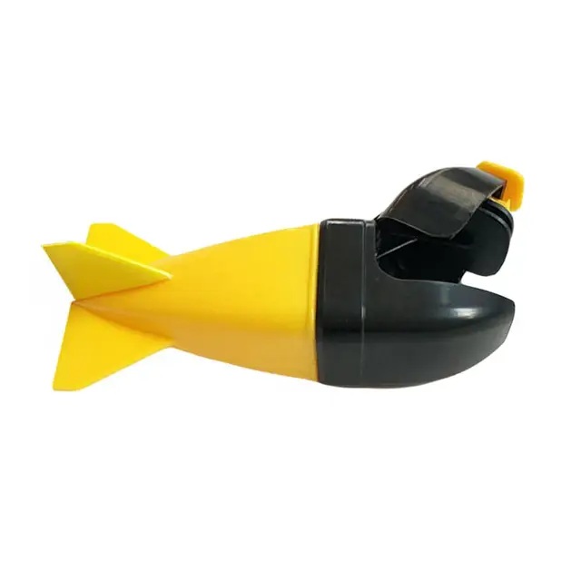 Yellow Rockets Spod Bomb Fishing Feeder Bait Container for Carp