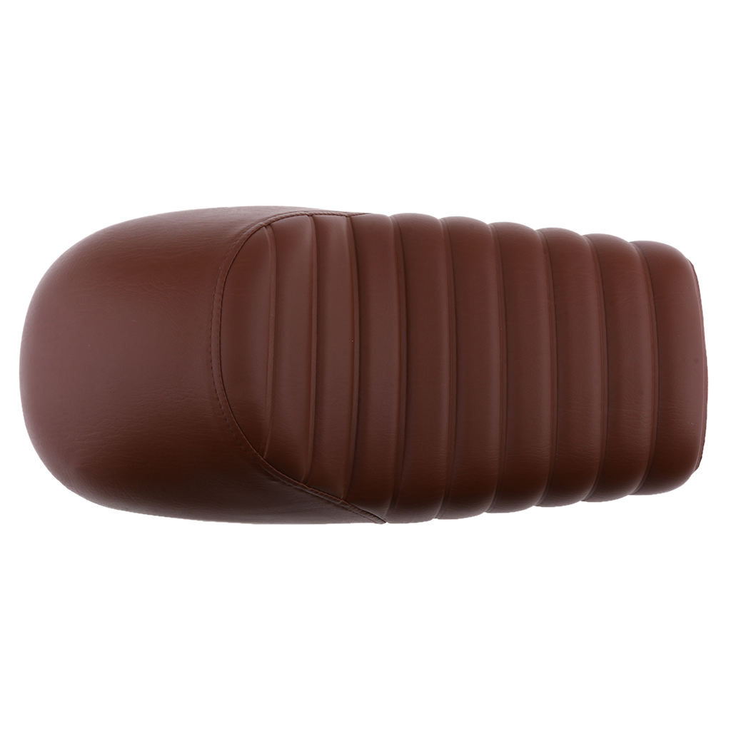 Light Brown  Cafe Racer Motorcycle Seat Saddle For  CG125