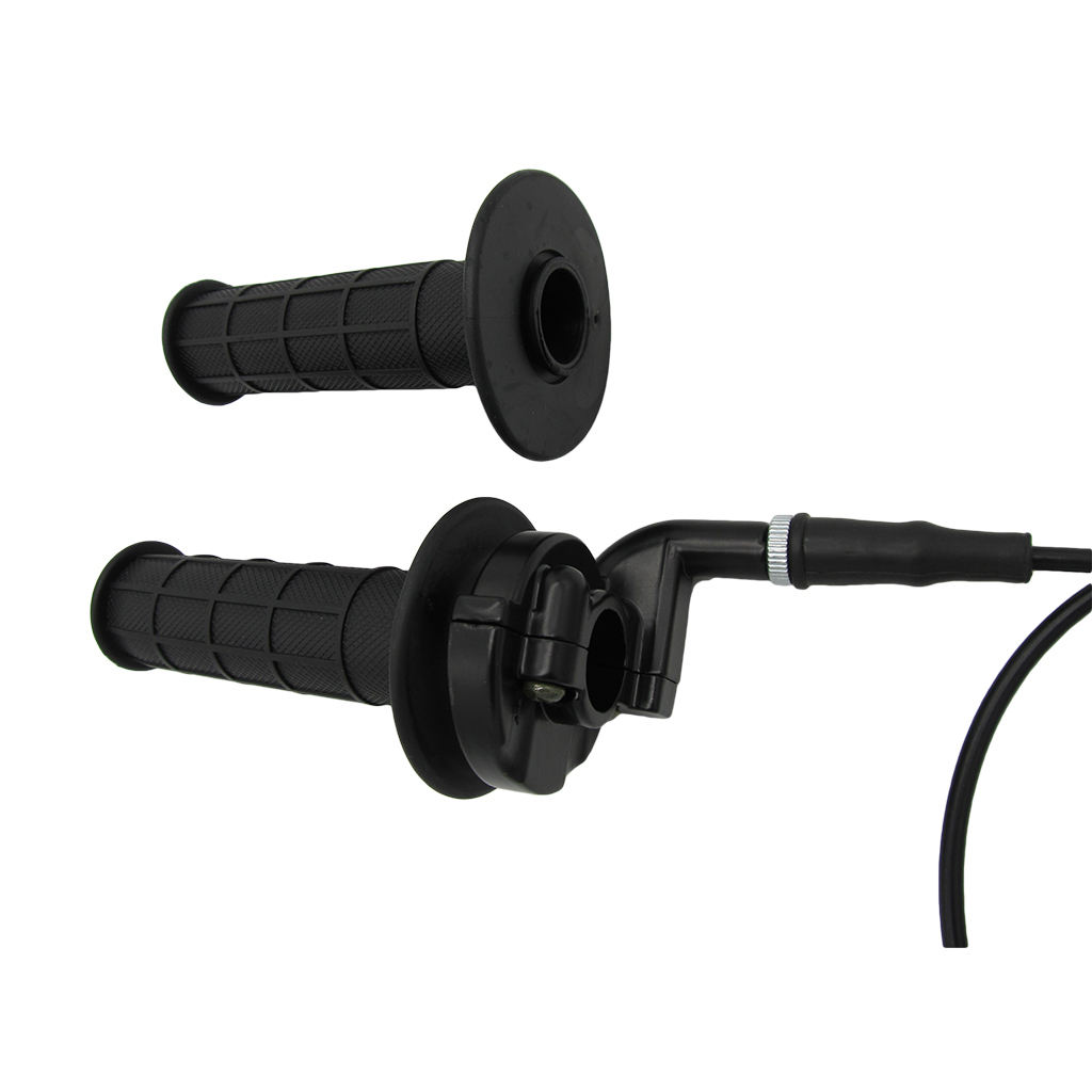 1 Pcs 7/8 Inch Twist Handle Throttle Grip Tube & Cable For 110-250cc Mini Dirt Bike Quad ATV Etc