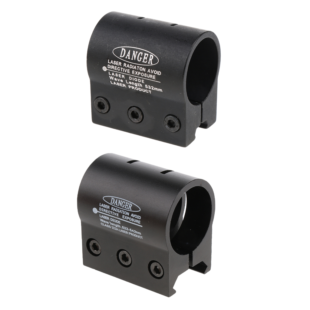 1'' Diameter Flashlight Mount Picatinny Weaver Rail Mount Holder with Wrench