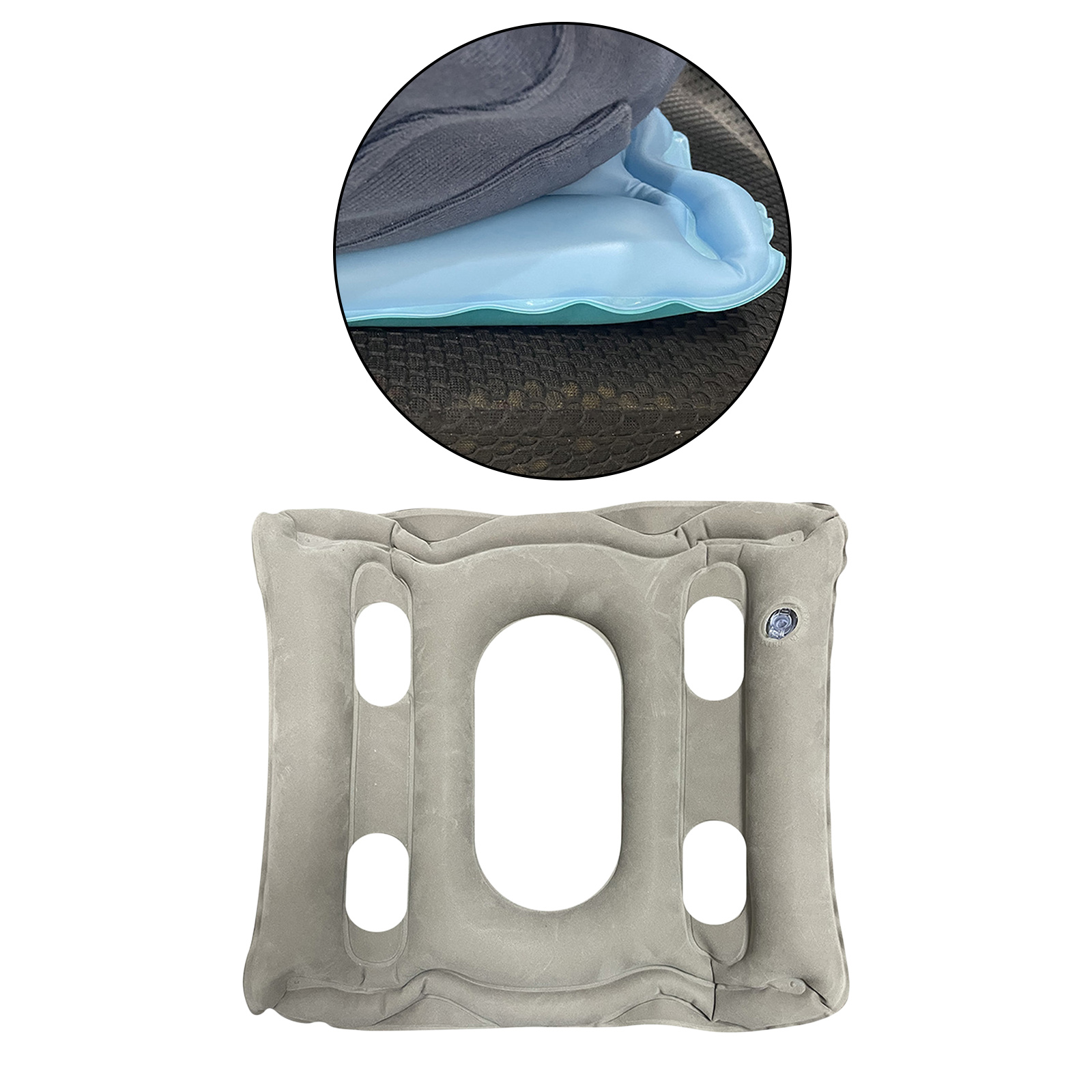 Air Inflatable Seat Cushion for Office Home Seat Wheelchair Spine Protection