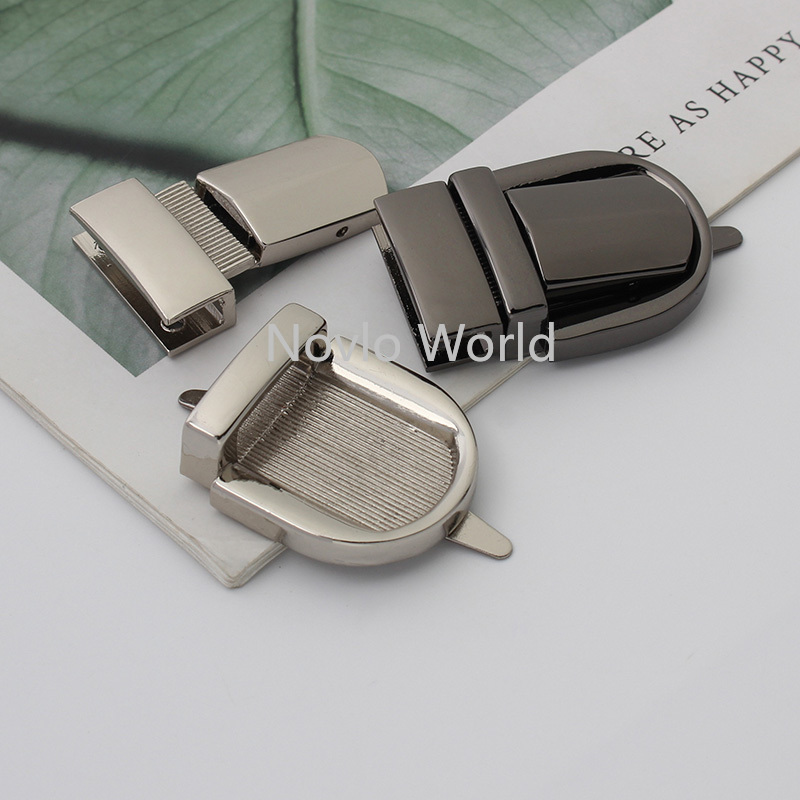Nolvo Welt 2-10 stück 5 farben 44*31mm presse lock großhandel push tasche lock günstige tasche schloss – Detail 5