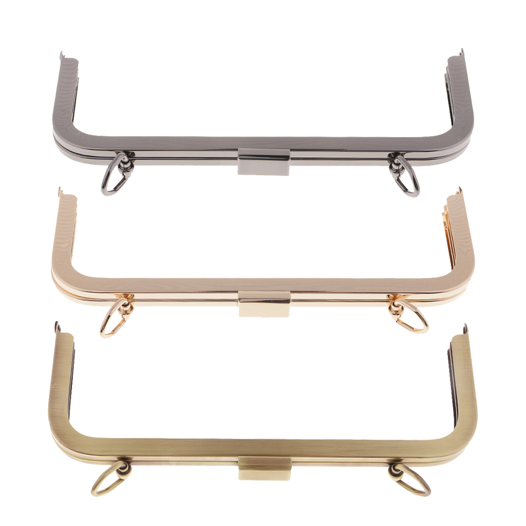 21cm Vintage Metal Frame Kiss Clasp Lock For Sewing Handbag Purse Coin Bag Craft