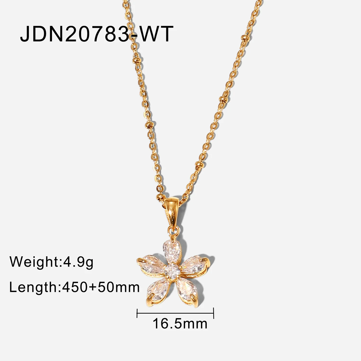 JDN20783-WT size