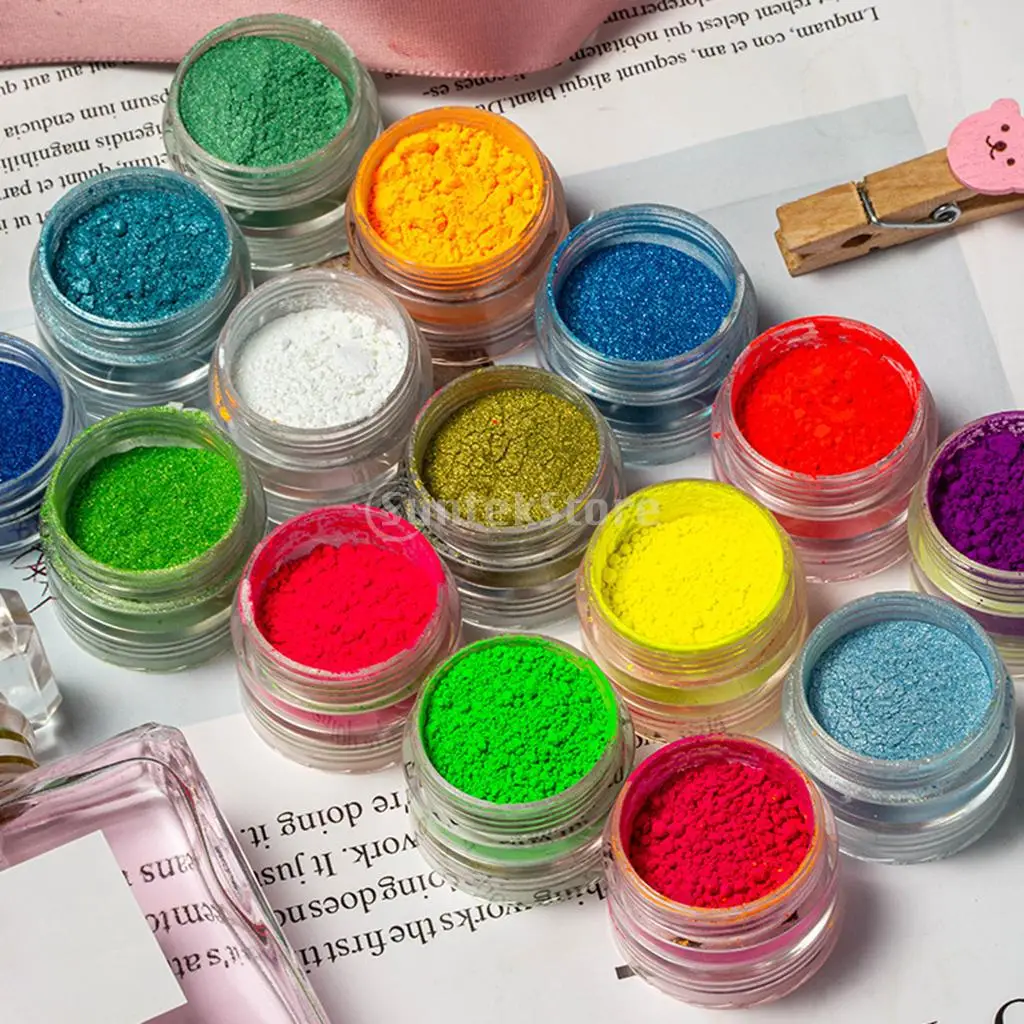 Nail Powder Fine Rainbow Holo Mirror Effect Manicure Pigment Glitter Dust For