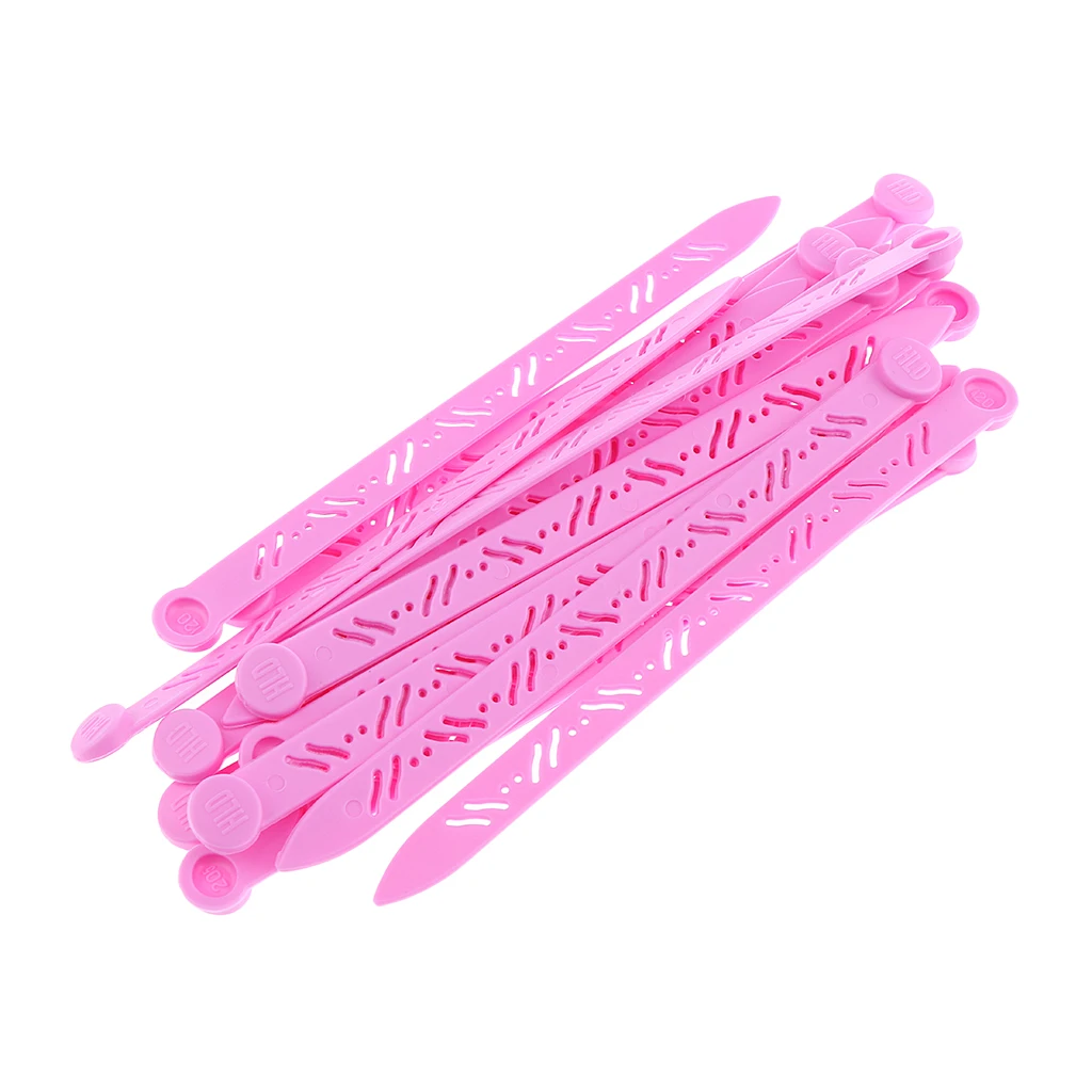 Vintage Hair Curler Picks Plastic for Rollers Curlers Long Style 20pcs