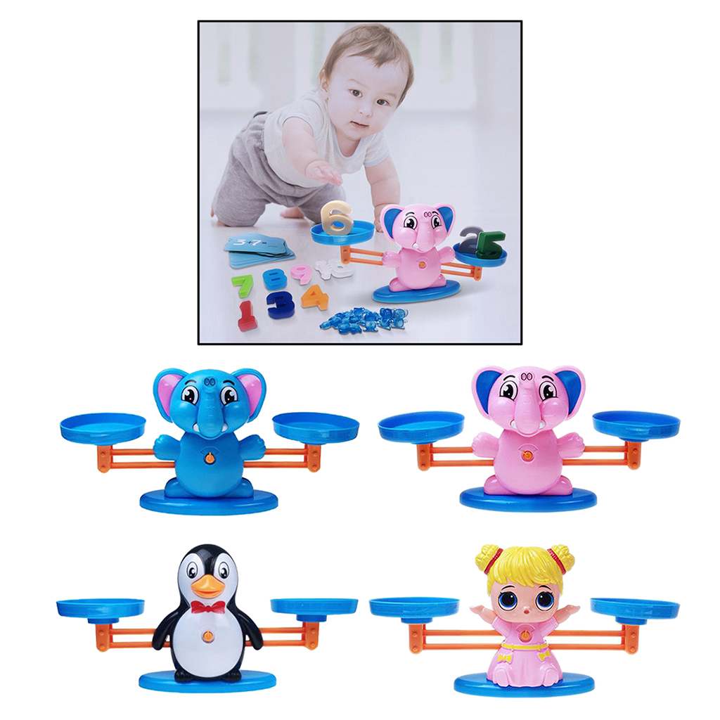 Balance Toy Mathematics Game Intellectual Development Early Learning Math Number Balancing Scale Play Set Gift