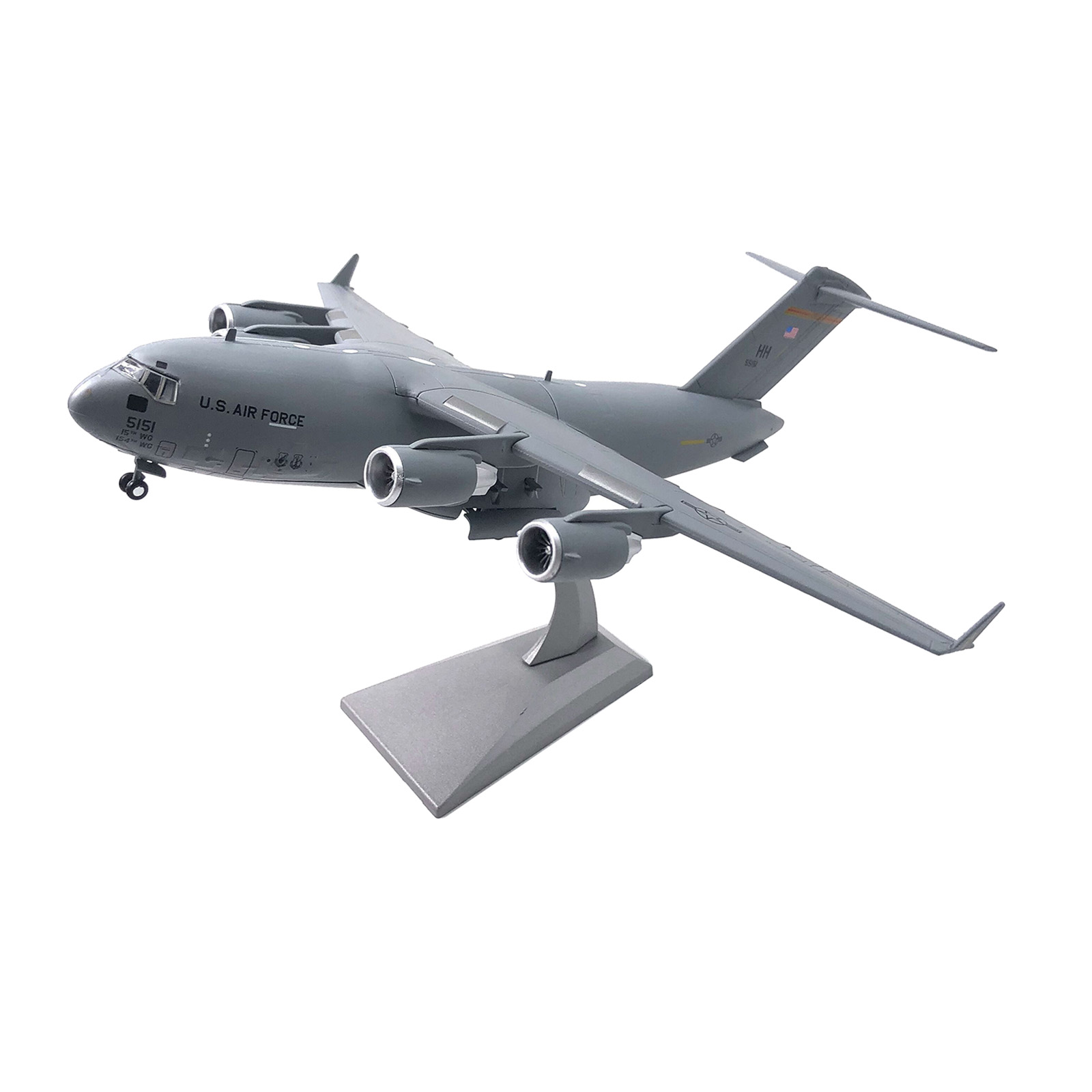 Collection Usa C-17 Transport Plane Scale: 1/200 Die-cast Models Toys with