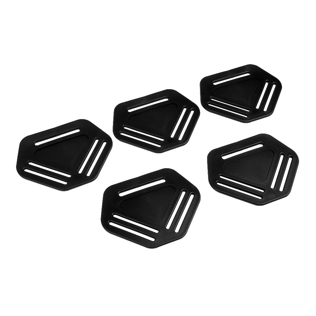 5 Pieces Plastic Buckle Splitter Plate for Full Body Rock Climbing Harness Climbing Hiking Accessories