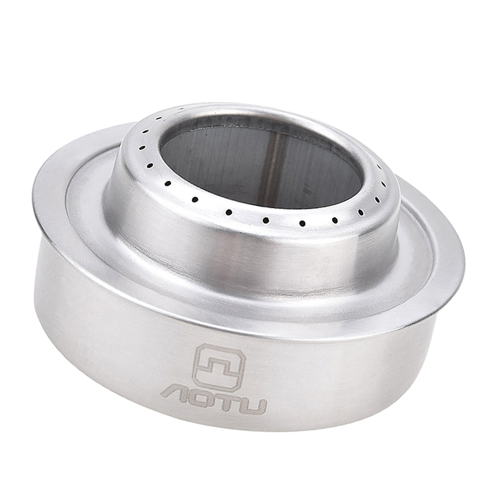 Outdoor Alcohol Burner Camping Cooking Alcohol Burner Spirit   for Campfire, Hiking, Travel, Beach
