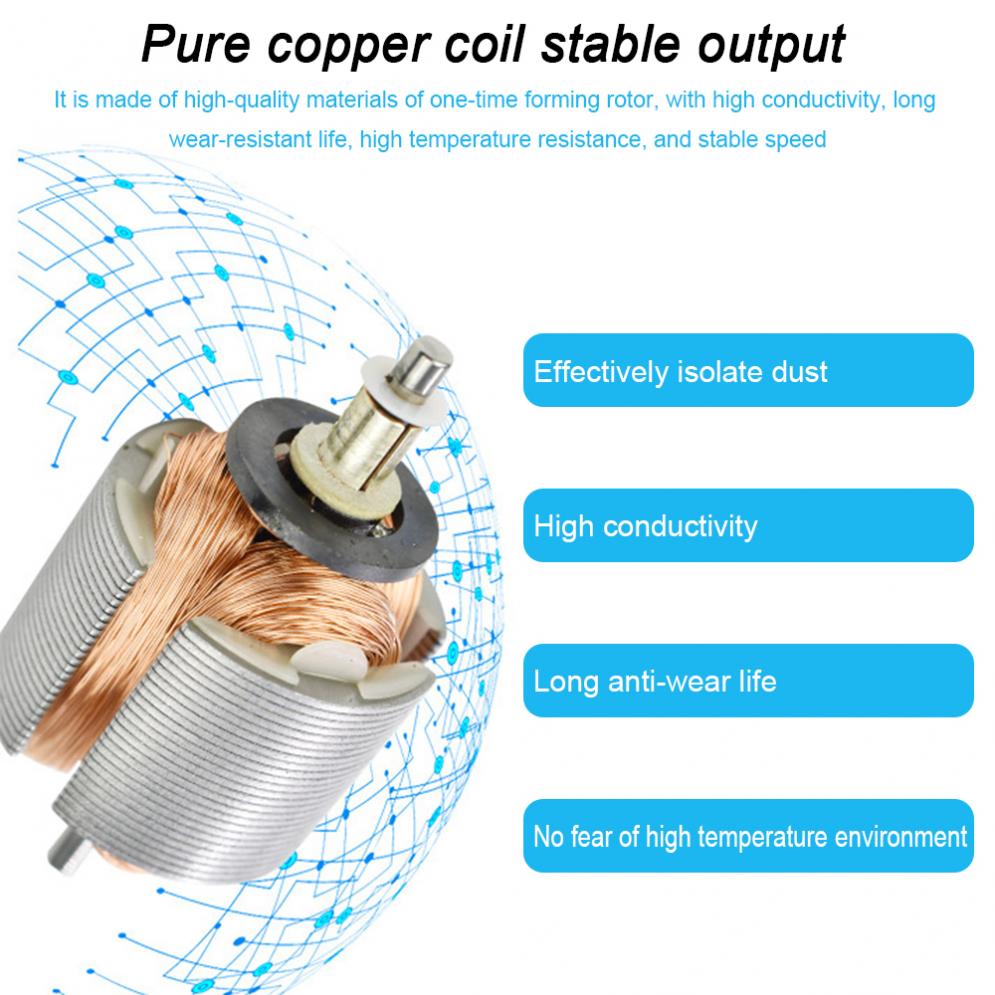 6v da engrenagem 6v do motor da