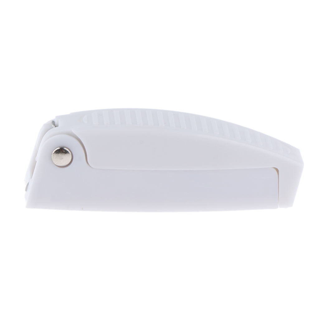 White RV Plastic Baggage Door Catch Holder Motorhome Camper Trailer Travel Latch