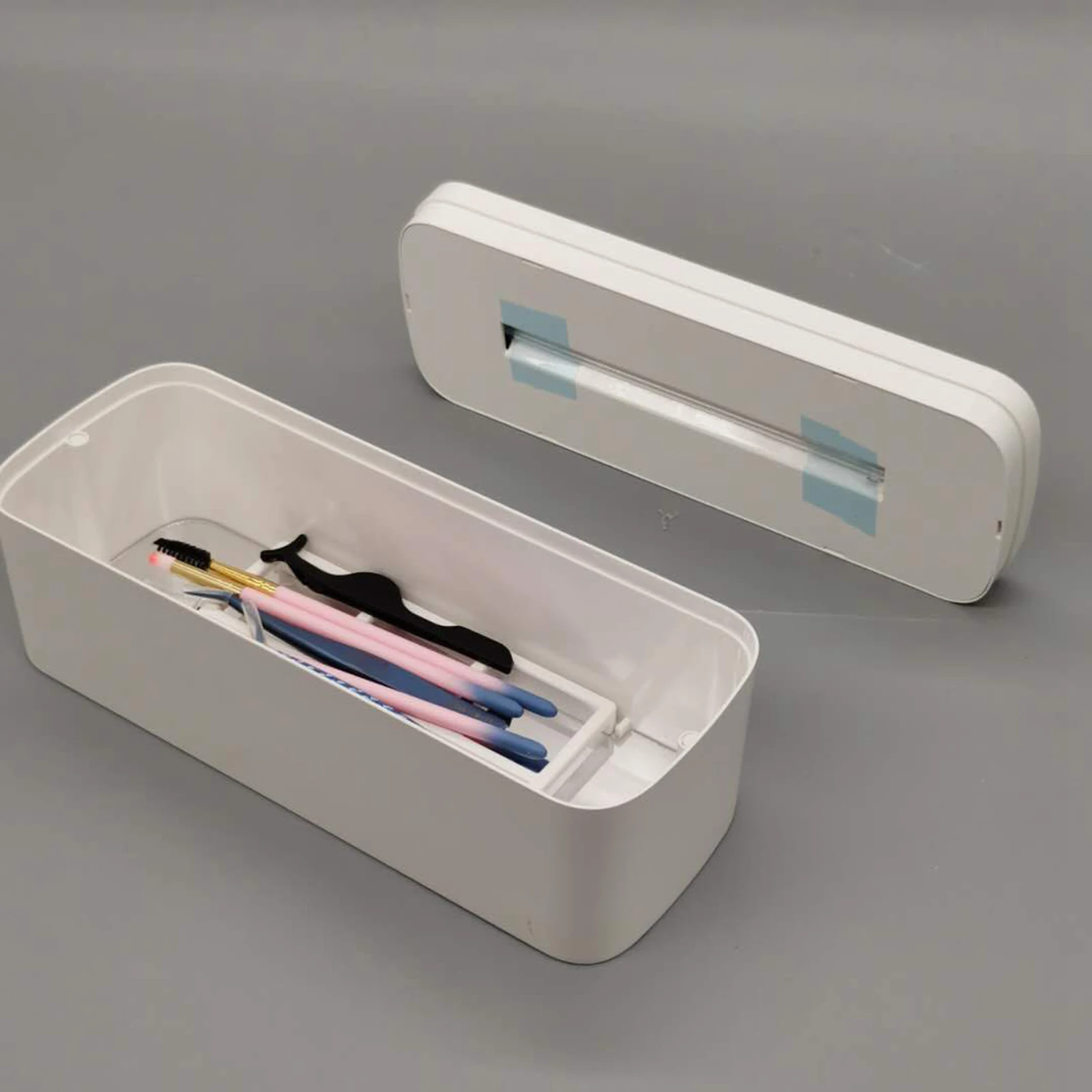 Sterilizer Tray Box Sterilizing Clean Nail Art Salon Tool Watches Jewelry Glass